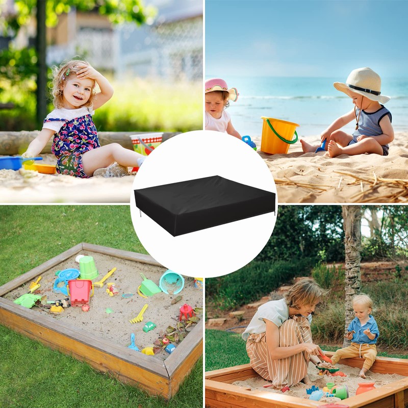 Waterproof Sandpit Cover, 150 x 150 x 20 cm, Dustproof