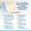 Immune-Tree 100% Bovine Colostrum Powder, 120 Servings, 6.5oz, Supports Anti-Aging,