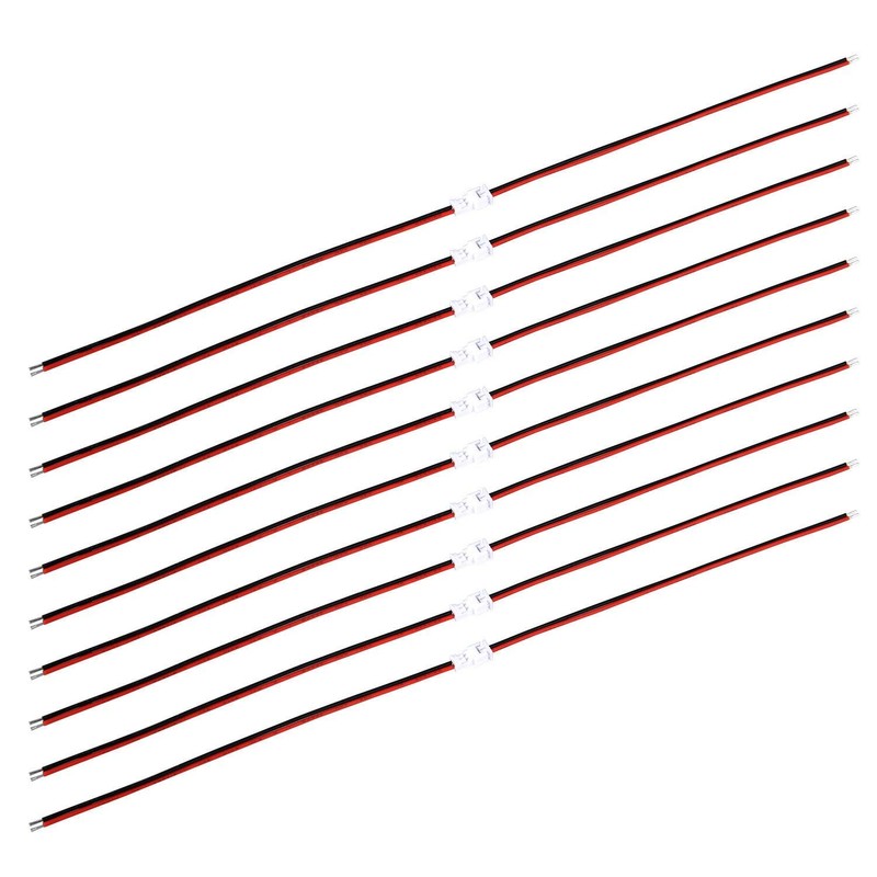 20 Pairs 1.25 mm Pin Micro Electrical Male and Female
