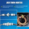 Water tank cap with connection for Gardena system for mobile
