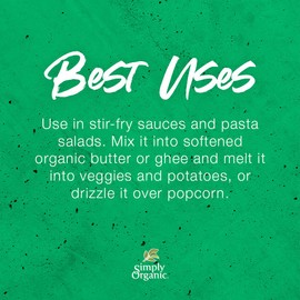 Simply Organic Garlic Powder, Certified Organic | 3.64 oz | Allium sativum L.