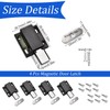 Magnetic Push Latch Catch 4 Pack Pressure Touch Release Catches