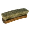 STAR Large Professional Boot/Shoe Shine/Buff Brush - 100% Horsehair 8"