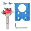 35mm Hinge Jig Drill Guide Set Door Concealed Hole Drilling