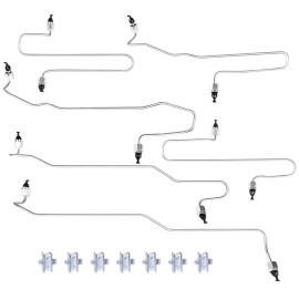 LEABONPOWER For CAT Caterpillar 3406 Fuel Injection Line Kit 6 Pcs 1917941 1917942 1917943