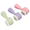 3pcs Facial Cleansing Brush Deep Cleansing Exfoliation Removing Blackhead Massaging