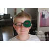 Orthoptic reusable lazy eye patch for glasses Superhero, Right