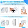8 Pcs Waterproof Doorbell Kit 4 Pcs Home Doorbell with