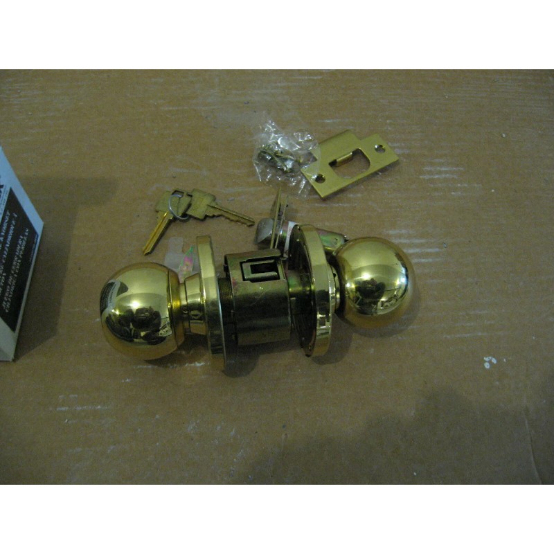 Weiser STOREROOM WEISER STOREROOM LOCK SP581 2-3/4 " BACKSET POLISHED