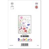 doodlecards Thinking Of You Card Wildflowers Spring Flowers Large A4