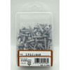 Wakai Sangyo Sheet Metal Seal Screws, Iron, Silver, Length 1.1