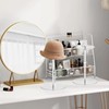 LOYORTY 6PCS Acrylic Hat Stand Holder 12 Inch Wig Display