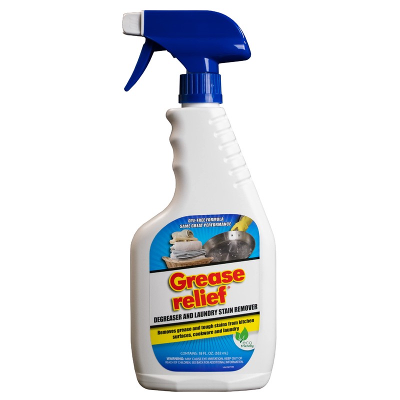 Grease relief Degreaser and Laundry Stain Remover - Heavy Duty