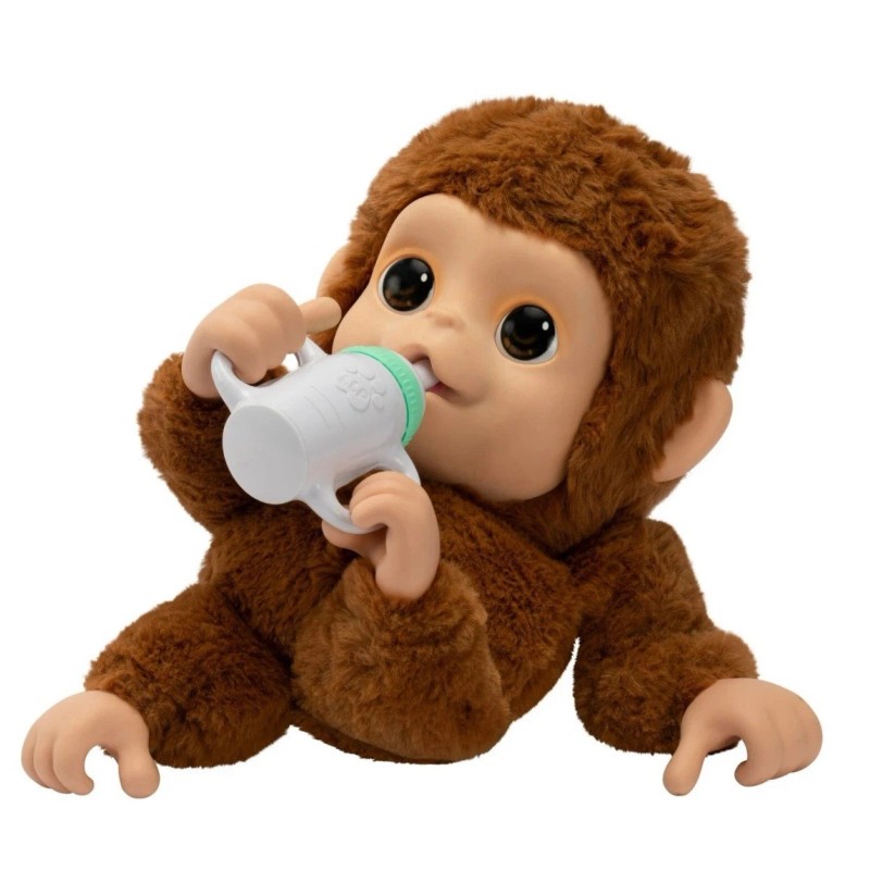 LITTLE LIVE PETS My Baby Monkey Mango, 50+ Sounds and