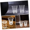Gatuida 12pcs Glass Communion Cups for Religious Gatherings Reusable Small