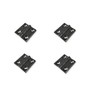 Pack of 4 Metal Hinges 50 x 50 mm Folding