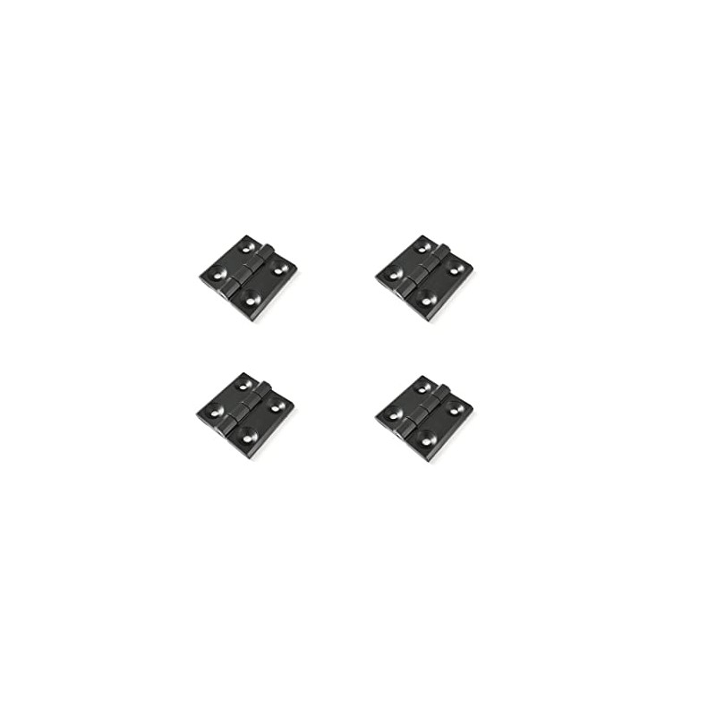 Pack of 4 Metal Hinges 50 x 50 mm Folding