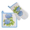 Boston International Cotton Oven Mitt and Pot Holder, Set of