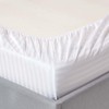 HOMESCAPES Set of 2 Damask Fitted Sheets for Baby Cot