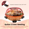 CHEFJOY 1600W Electric Grill Outdoor, 15-Serving Freestanding Camping Grill with