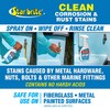 STAR BRITE Rust Stain Remover Spray - Instantly Dissolve Corrosion