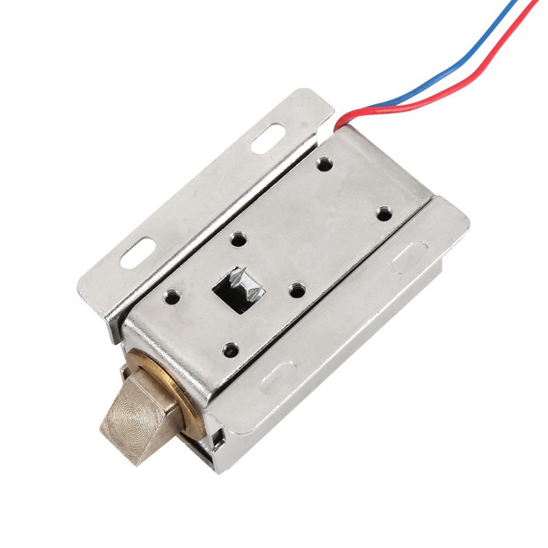 DC 12V Electromagnetic Magnetic Lock, Solenoid Electromagnetic Cabinet Lock, Electromagnetic