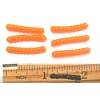 ALL AMERICAN Tournament Quality Soft Plastic Baits 50ct ORANGE 1"