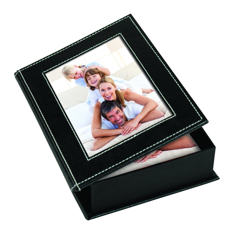 4" x 6" Black Photo Box