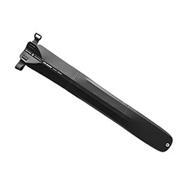 Fendor Bendor Unisex frs-3-blk voller Länge faltbar hinten Bike Mudguard Regular Fender Fixie, Road, Kreuz, Schwarz, One size