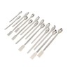 GANAZONO 15 Piece Stainless Steel Measuring Set Lab Reagent Sampling