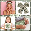 Hosuly 40 Pcs Sage Green Fabric Greenery Fabric for Rug