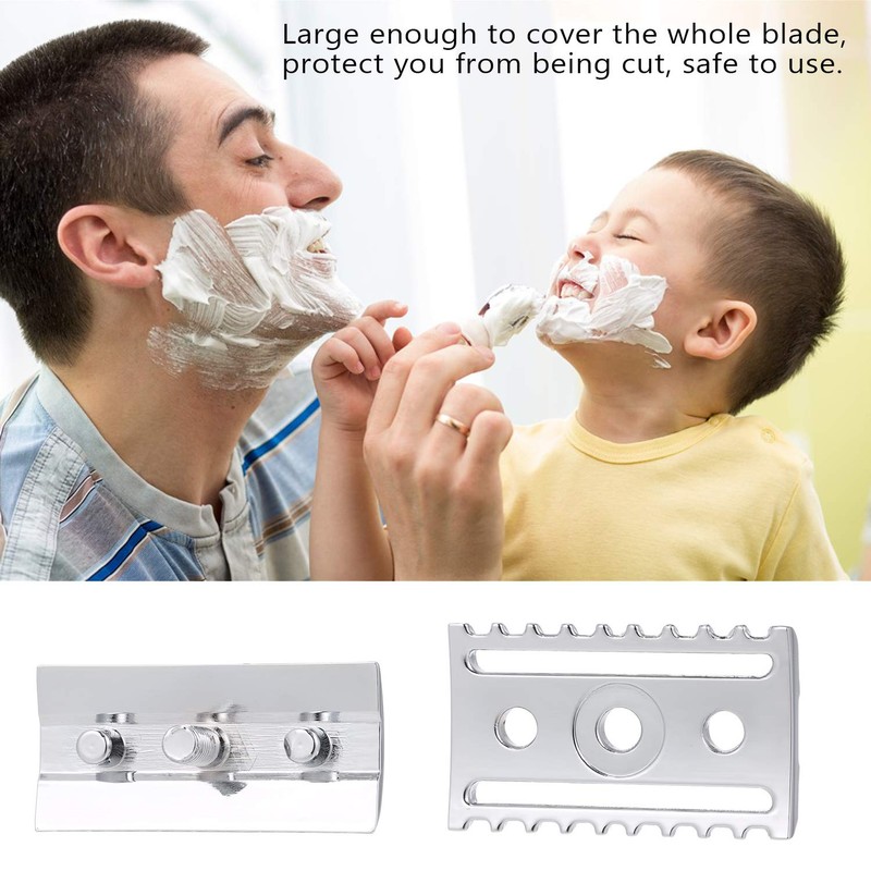 Safety Razor Head for Shaving Open Comb Head Double-edged Razor