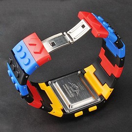 FENKOO Men's Digital Watch LCD/Calendar/Chronograph/Alarm Caucho Band Multicoloured Brand