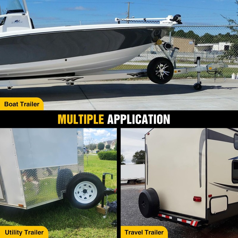 Nilight Spare Tire Carrier Trailer Spare Tire Mount Boat Trailer