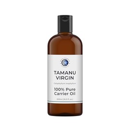 Mystic Moments Mystic Moments | Tamanu Virgin Carrier Oil 500ml - Pure & Natural Oil Perfect For Hair, Face, Nails, Aromatherapy, Massage and Oil Dilution Vegan GMO Free