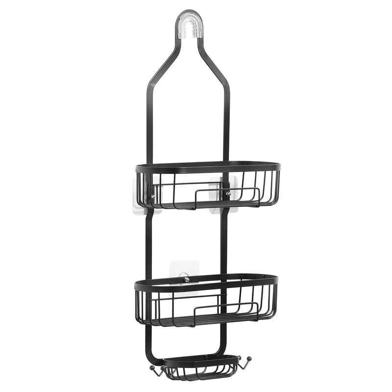 VEVOR Shower Caddy, 3-Tier Hanging Bathroom Shower Storage Organization Shelves
