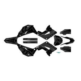 Kalair GFX Graphics Kit for Honda CR125 POLISPORT (2002-2007) Evader Series Smoke 09 Mil - Dirt bike Custom Racing Graphics Decals Stickers Kit, no-plastics