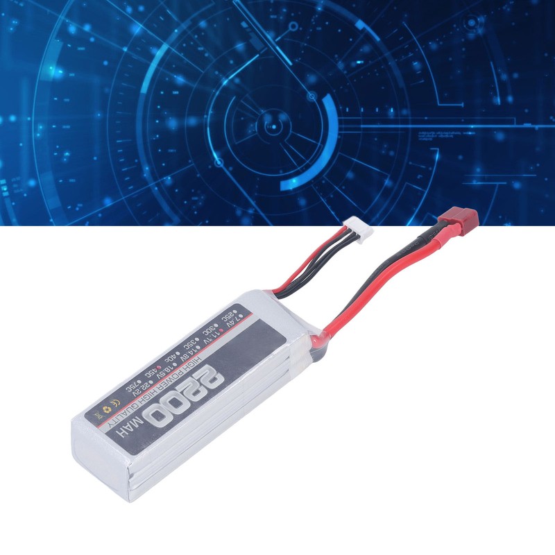 High Rate Lithium Battery Professional 11.1V 3S 2200mAh 45C RC