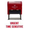 URGENT TIME SENSITIVE Self Inking Rubber Stamp (Red Ink) -