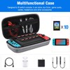 EZONEDEAL Switch Case Compatible with Switch, Switch Carrying Case with