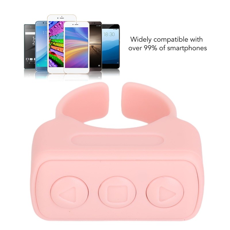 für TikTok Scrolling Ring, Tik Tok Bluetooth Ring Remote App