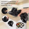 Luxury 2 Molde Flexible Silicon Cupcake Muffin Hornear Reposteria