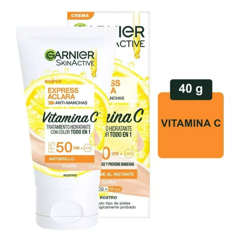 Garnier Kit Aclara Express 5 Piezas: Agua Micelar En Aceite