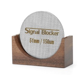 51mm Espresso Puck Screen With Stand: Reusable Filter Fit 51mm Espresso Portafilter Filter Basket - Professional Barista Coffee Filter | 1.7mm Thickness,150μm,316 Stainless Steel