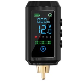 Neebol 1600mAh Wireless Power Supply for Beginners,RCA Tattoo Battery Pack