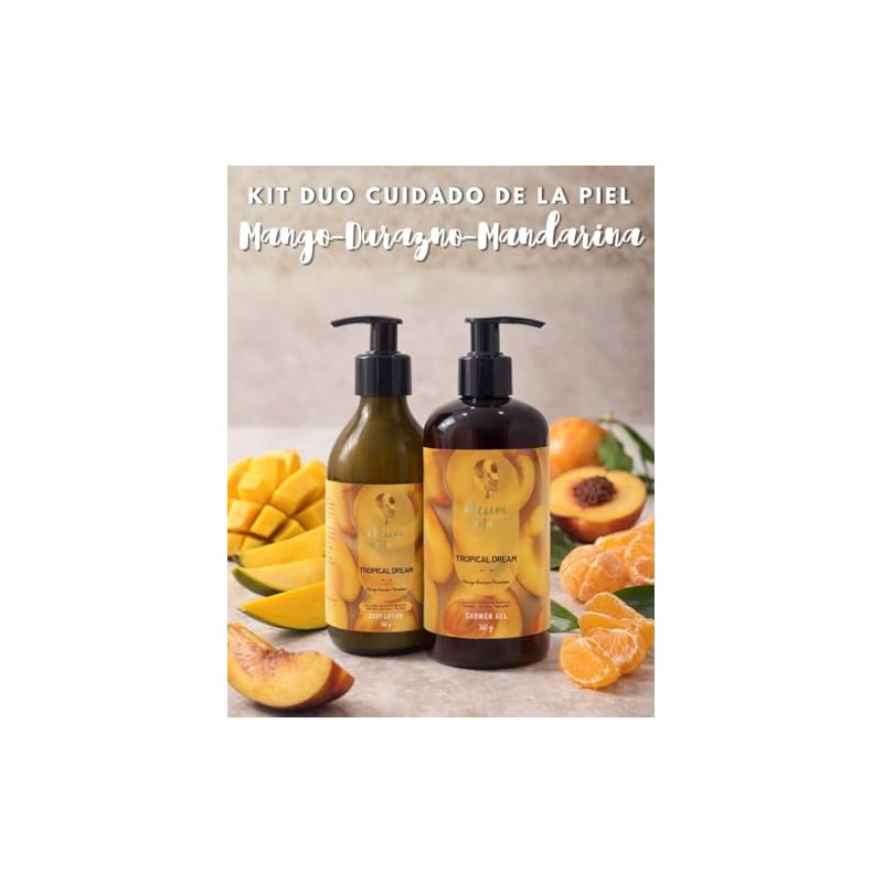 Oleum Vitae Kit Dúo Shower Gel Body Lotion Tropical Dream