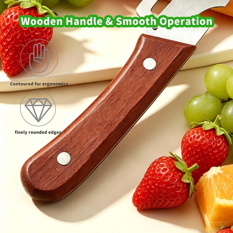Cortador de verduras multifuncional 2 en 1 – madera y