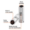 Truper D-1414-L, Dado de 6 puntas, largo, cuadro 1/4" de