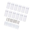 12Pcs Wall Mount Standoff Screw Stainless Steel Mounting Screw for