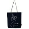 Hello-Bags Canvas Shopping Bag Exterior: 100% Cotton Includes Zip, Lining